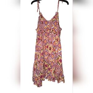 Colorful Geometric Mini Dress